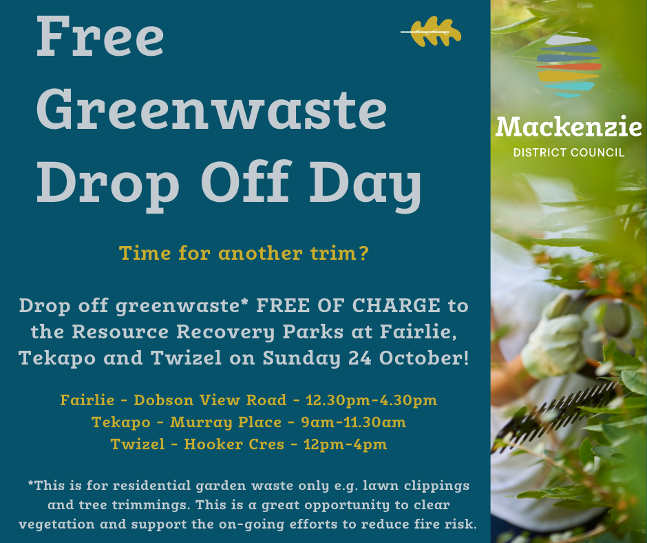 Greenwaste Drop Off Day October 2021