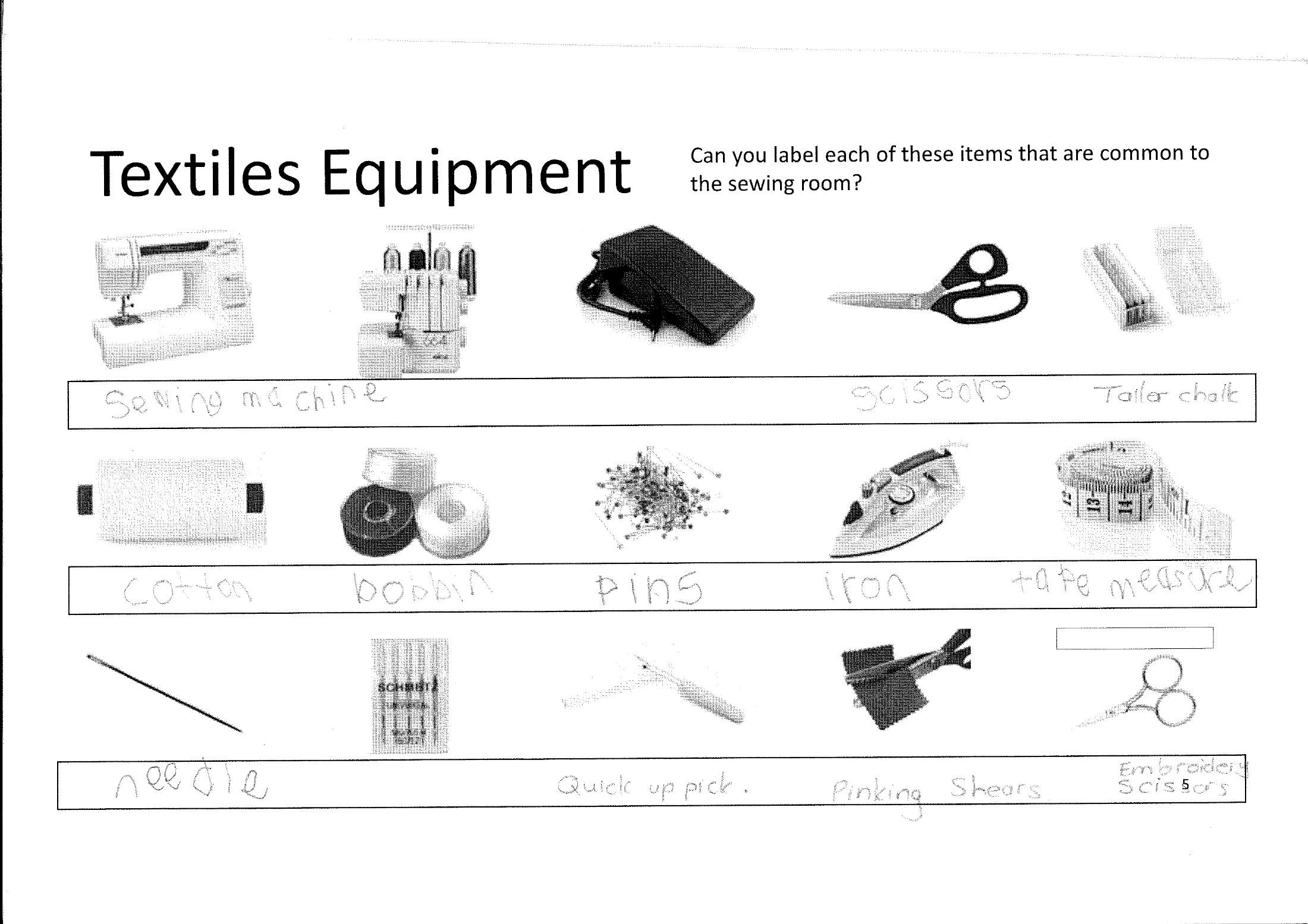 Textiles Equipment