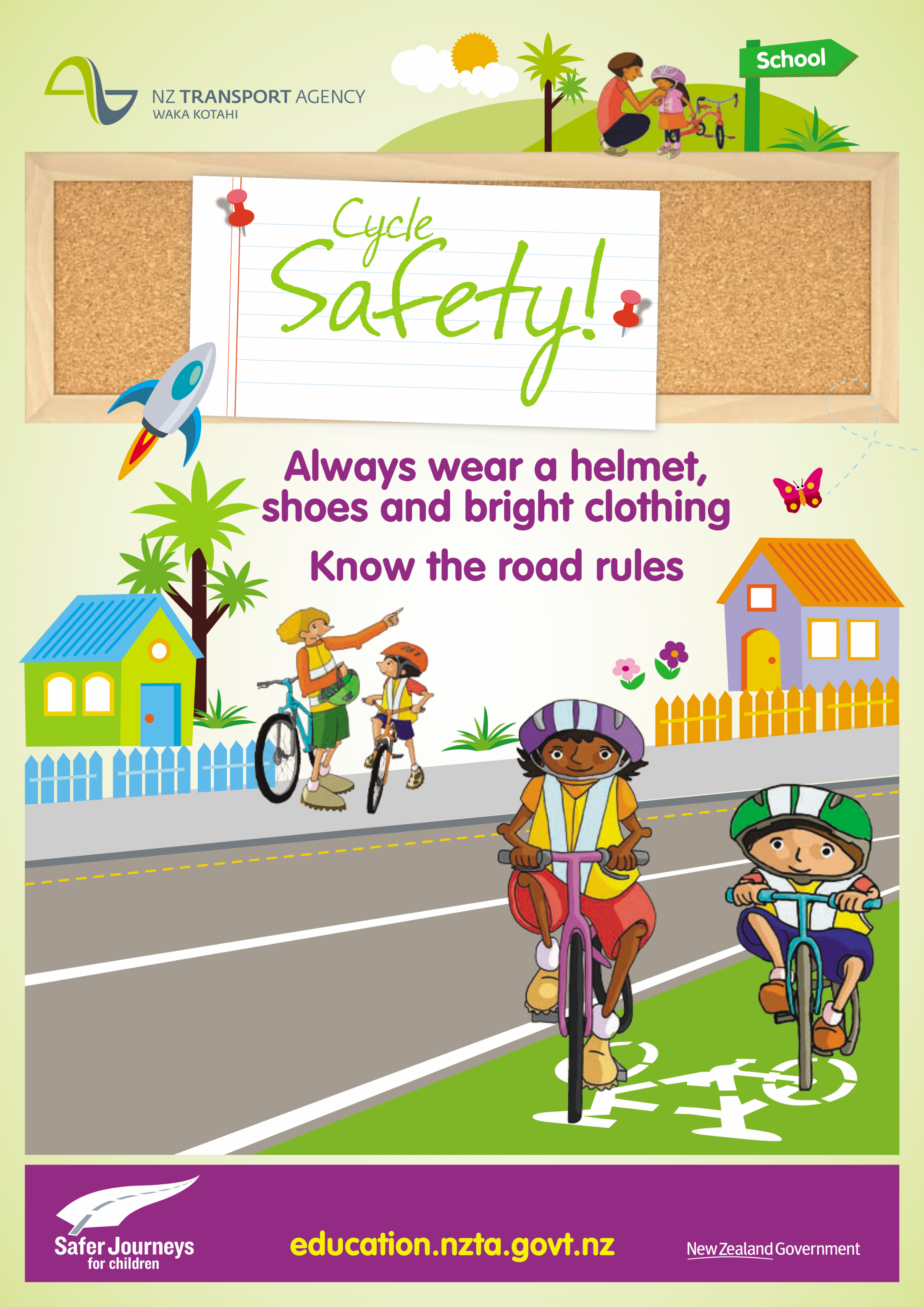 Cycling Safety Poster