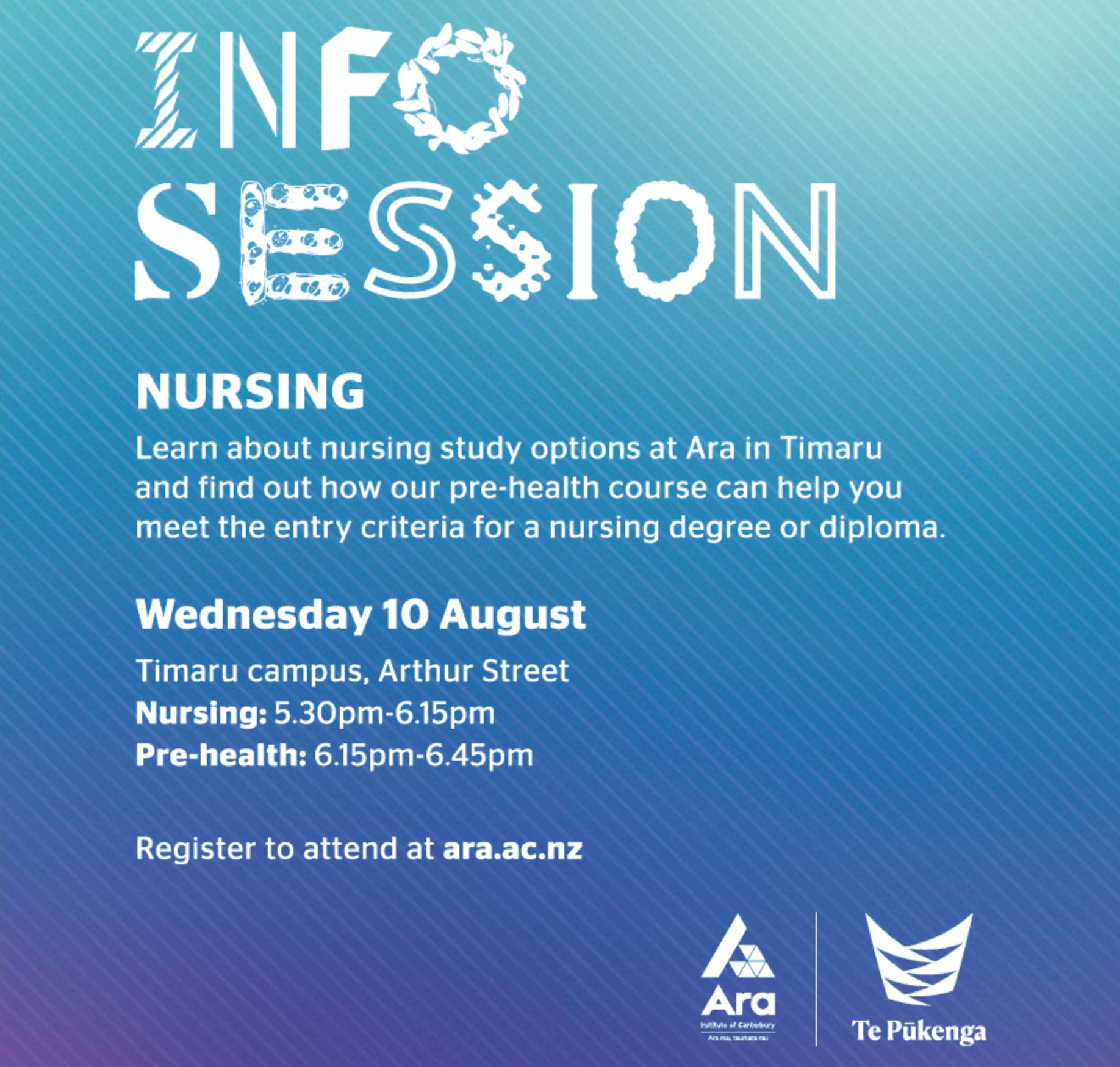 Ara Info Session Nursing