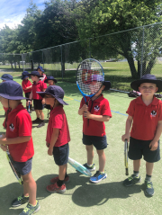 Juniors Hone Their Tennis Skills