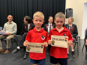 Term One Ends With Awards and Badges