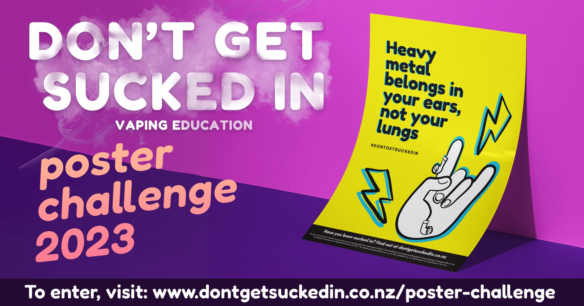 Don't Get Sucked In Poster Challenge