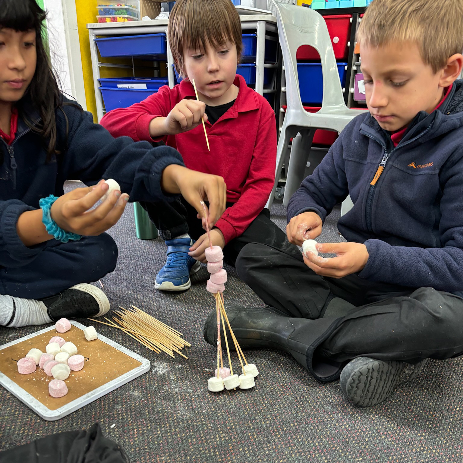 Team Building with Marshmallows - Twizel Area School