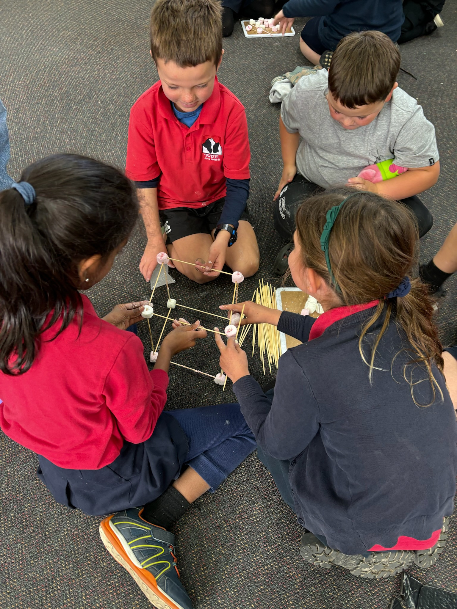 Team Building with Marshmallows - Twizel Area School