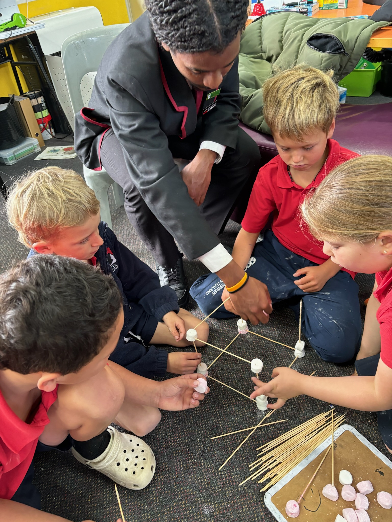 Team Building with Marshmallows - Twizel Area School