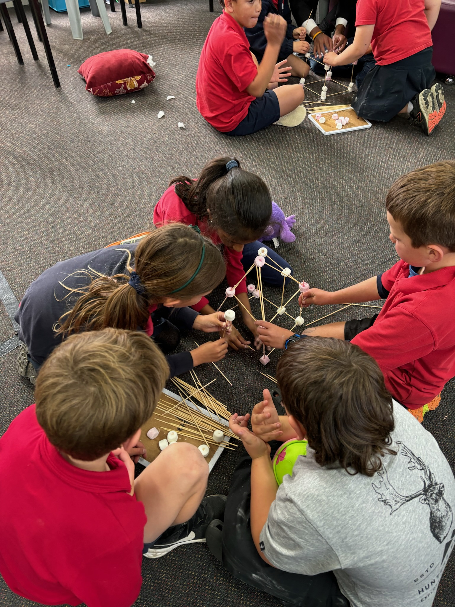 Team Building with Marshmallows - Twizel Area School