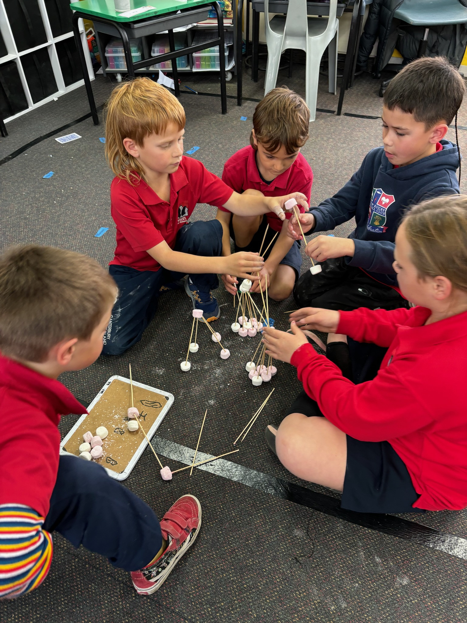 Team Building with Marshmallows - Twizel Area School