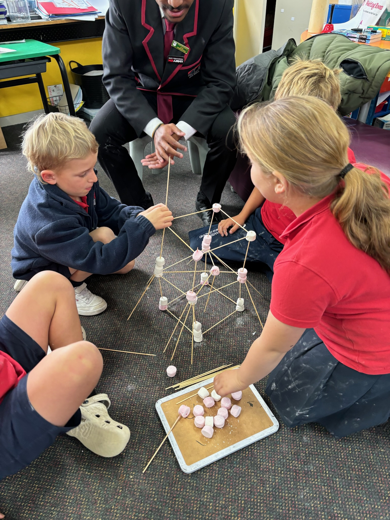 Team Building with Marshmallows - Twizel Area School