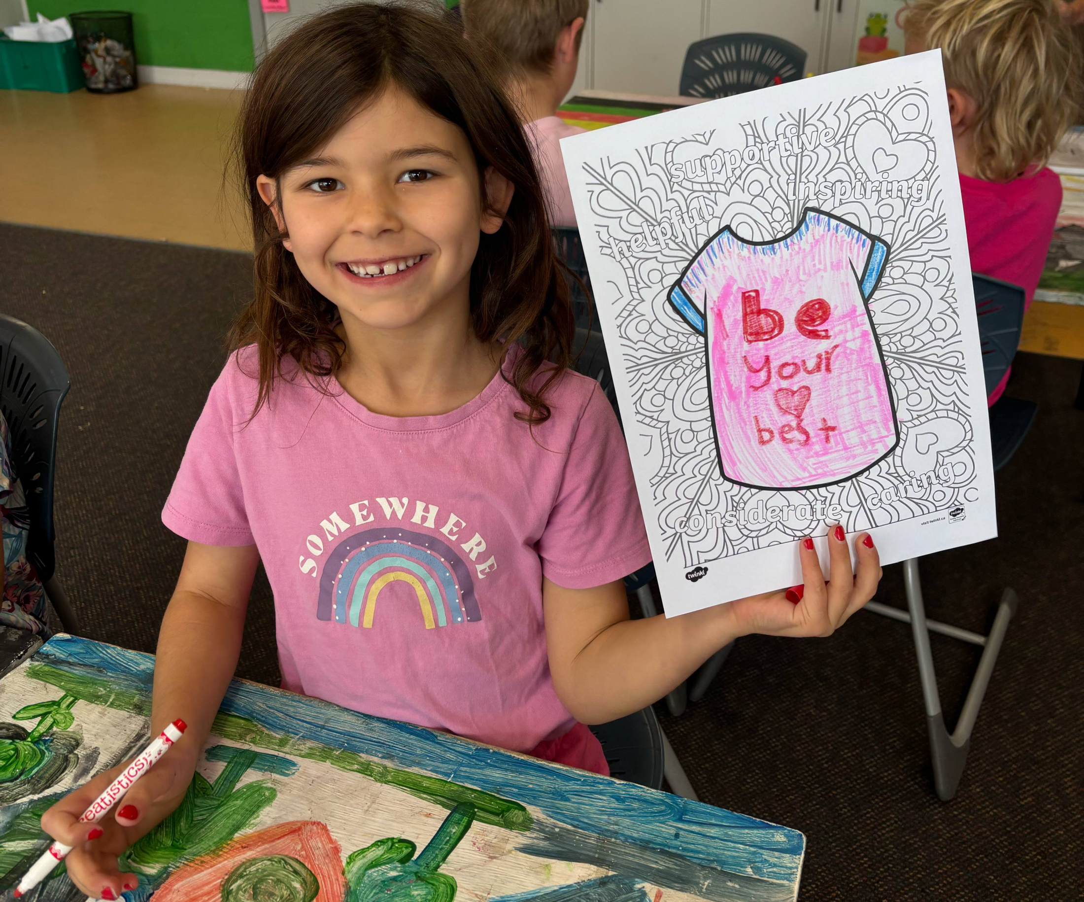 Room 9 Spreads Kindness with Creative Shirt Designs