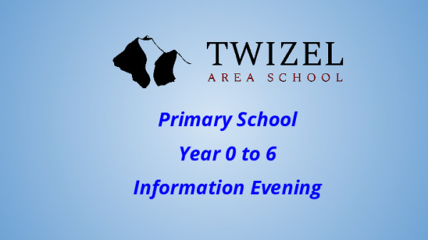 Parent Information Evening Slideshow